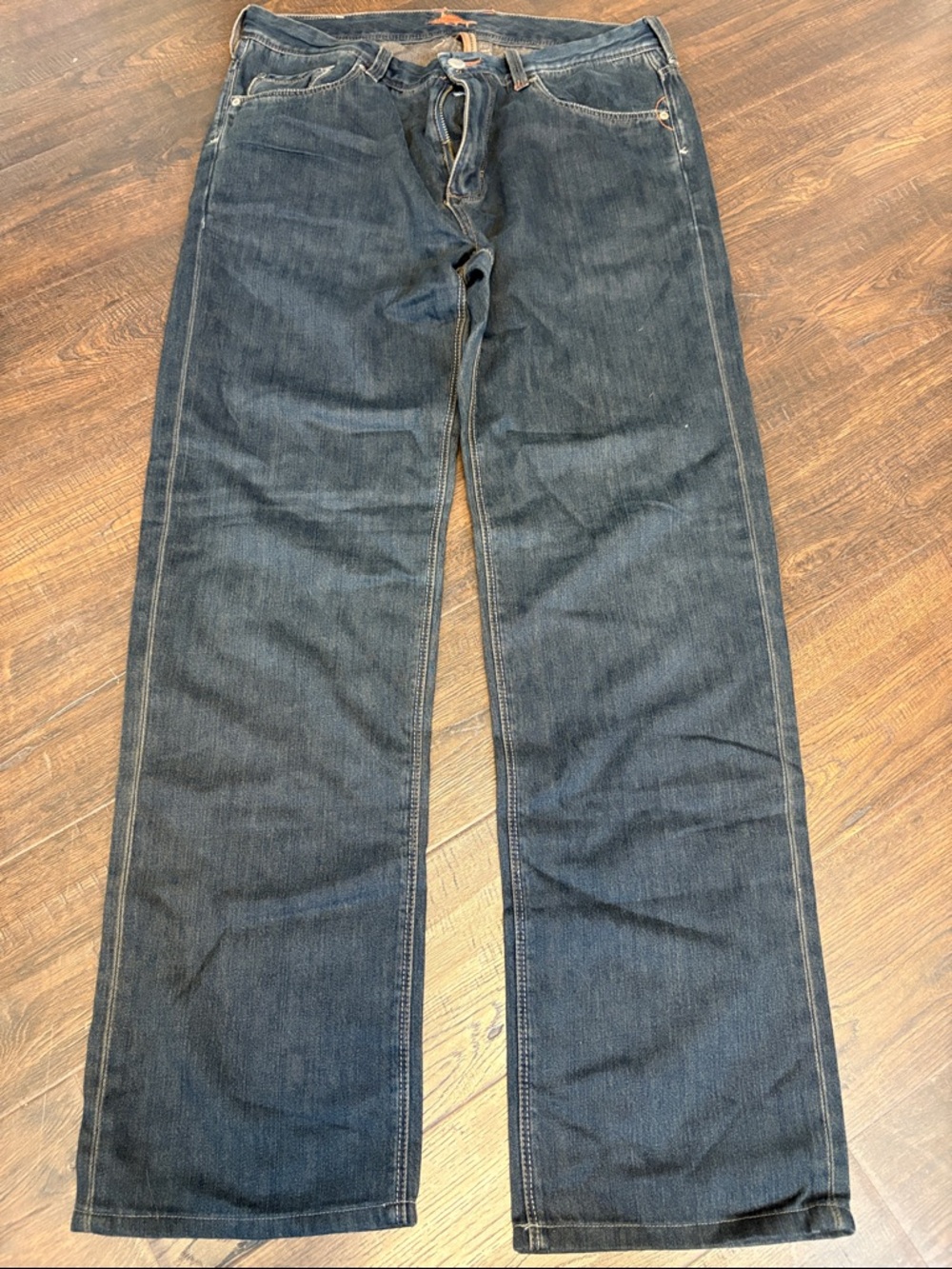 TOMMY BAHAMA Men's 34/32 “standard” Dark Blue Straight-Leg Jeans